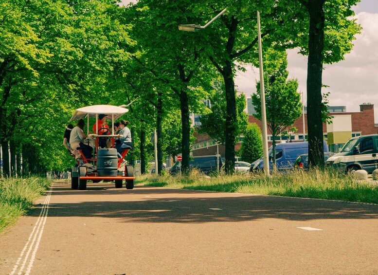 Picture 3 for Activity Amsterdam: Dutch Beer Bike Blast Tour with Onboard Bar