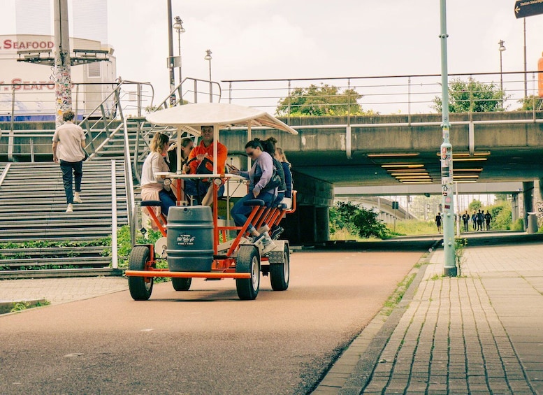 Picture 8 for Activity Amsterdam: Dutch Beer Bike Blast Tour with Onboard Bar