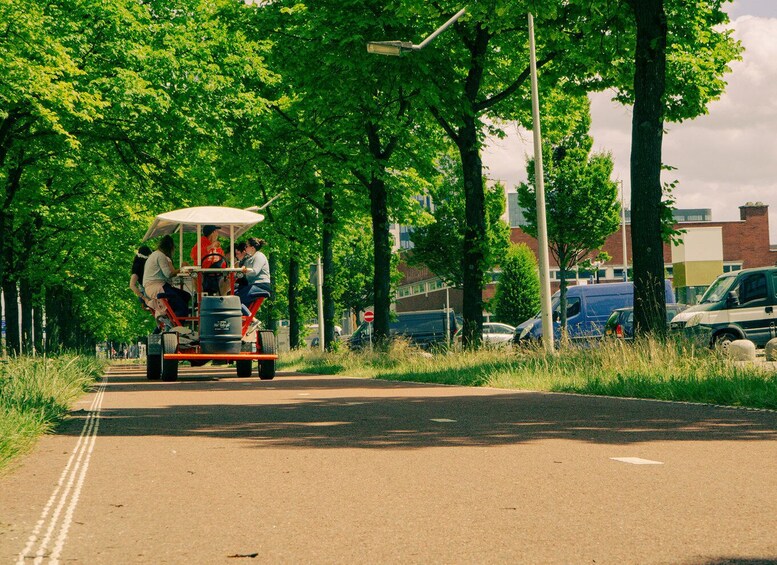 Picture 3 for Activity Amsterdam: Dutch Beer Bike Blast Tour with Onboard Bar