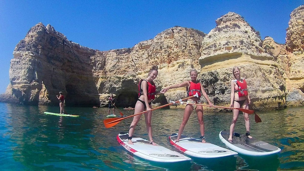 Picture 7 for Activity Carvoeiro: Benagil Caves Paddle-Boarding Tour