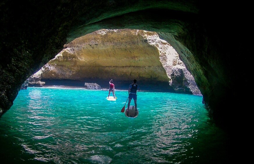 Picture 3 for Activity Carvoeiro: Benagil Caves Paddle-Boarding Tour