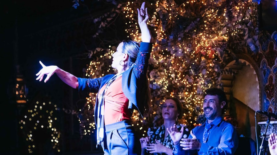 Madrid: Live Flamenco Show with Food and Drinks Options