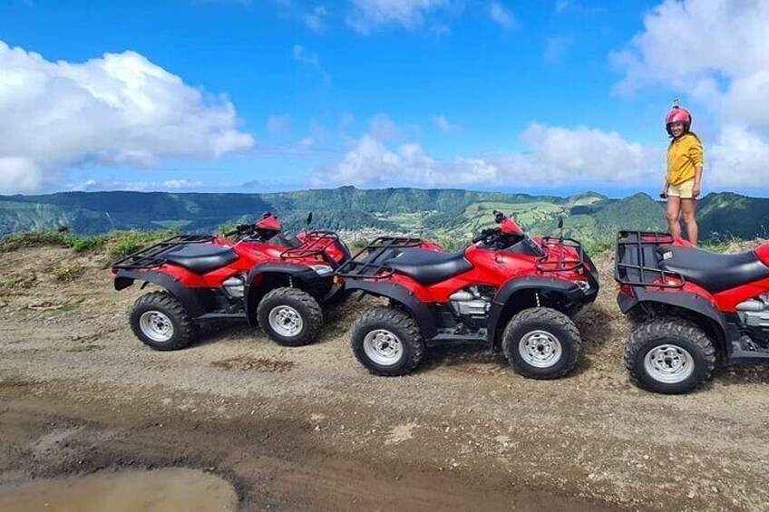 Quad /2pax – Off-road Excursion w/ lunch – From Ponta Delgada to Sete Cidades