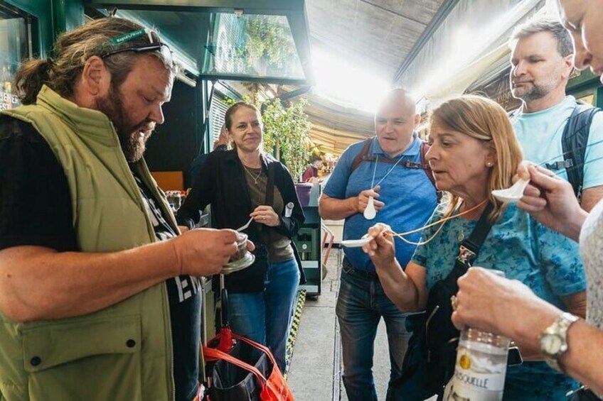 Tour guide Michael & tasting