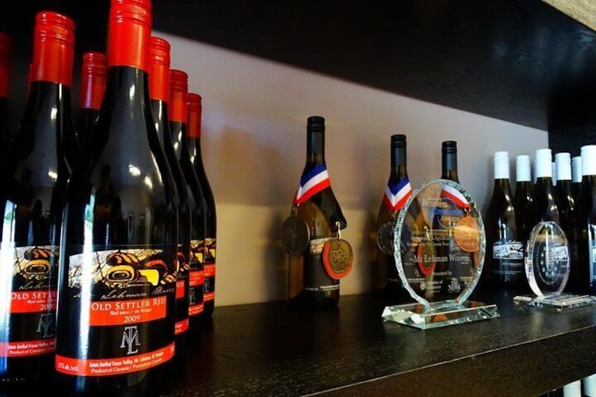 Award winning wines