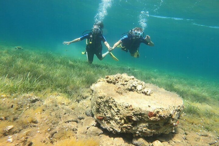 Adventure Dives for certified divers in Nea Makri, Athens