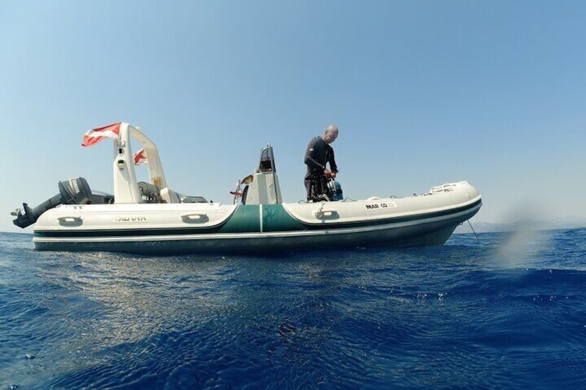 Adventure Dives for certified divers in Nea Makri, Athens