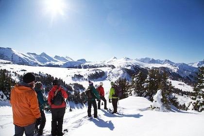 Snowshoeing on Top of the World
