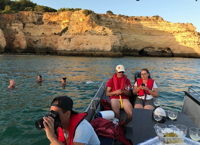 Picture 3 for Activity From Portimão: Sunset Boat Trip with Wine