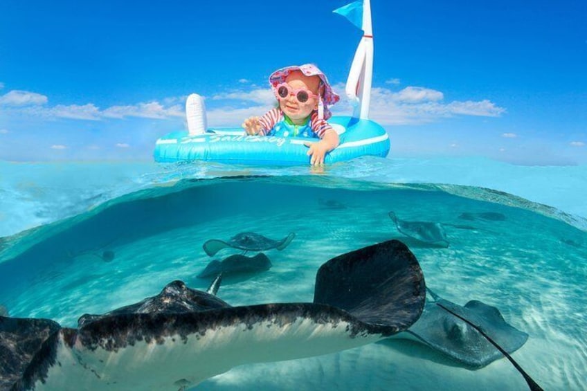 Just chilling at Stingray City