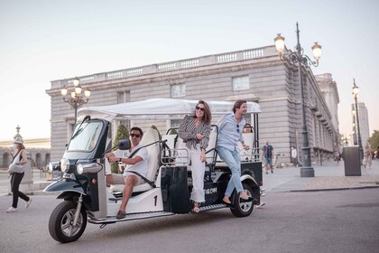 Madrid: Private Stadtrundfahrt mit dem Öko-Tuk-Tuk