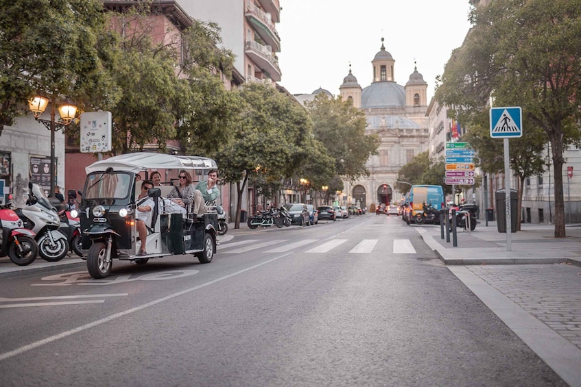 Picture 2 for Activity Madrid: Private City Tour by Eco Tuk Tuk