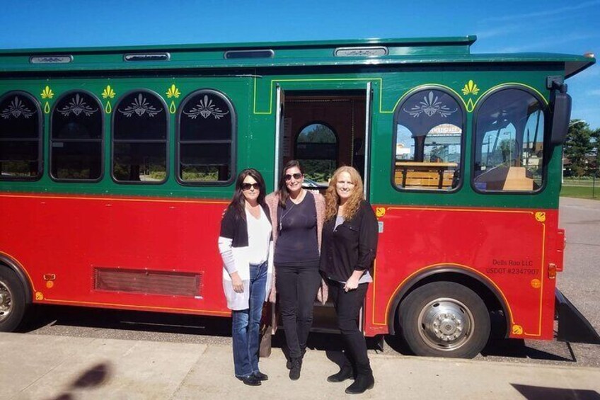 City and History Trolley Tour in Wisconsin Dells