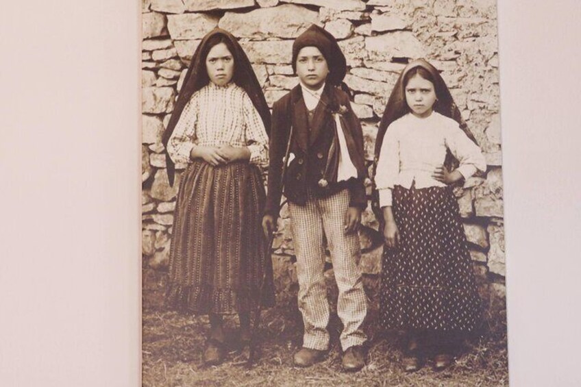 Three shepherd children
