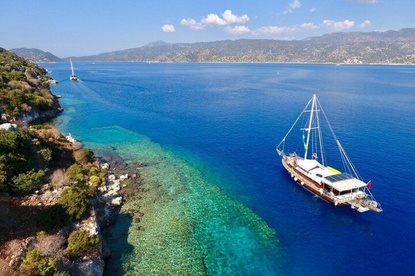 Private Boat Tour to Kekova and Sunken City from Kalkan