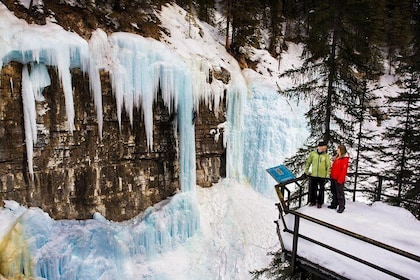 Johnston Canyon Icewalk from Banff AM