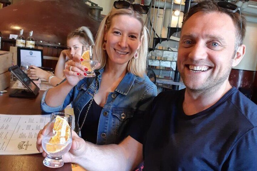 Cheers to Gin, orange & tonic.
