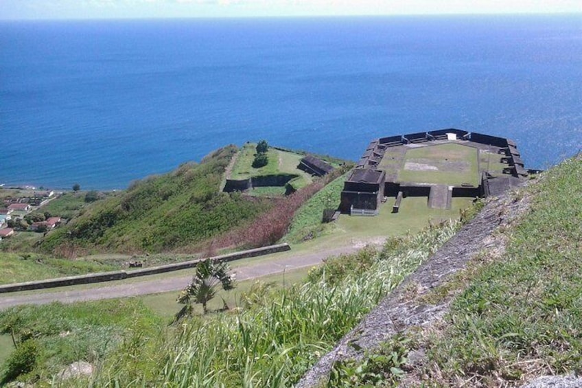 Brimstonehill fortress, st.kitts.