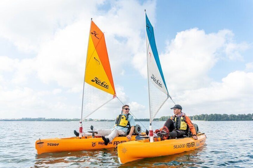 Kayak Sailing in Singapore, Mangrove, Kelong & Pulau Ubin, Seafood Meal Included