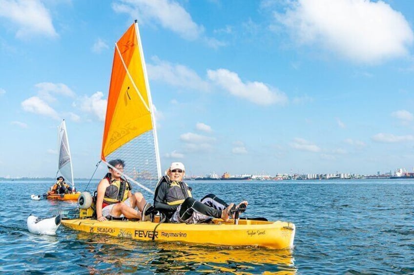 Kayak Sailing in Singapore, Mangrove, Kelong & Pulau Ubin, Seafood Meal Included