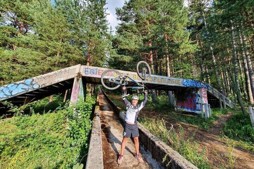Trebevic Sarajevo MTB Mountain Biking Adventure - Day Tour / E-bikes available