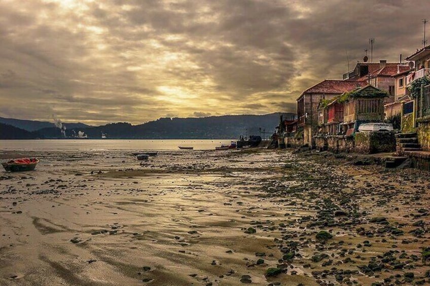 Pontevedra estuary sunset