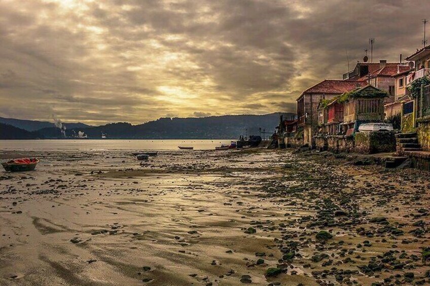 Pontevedra estuary sunset