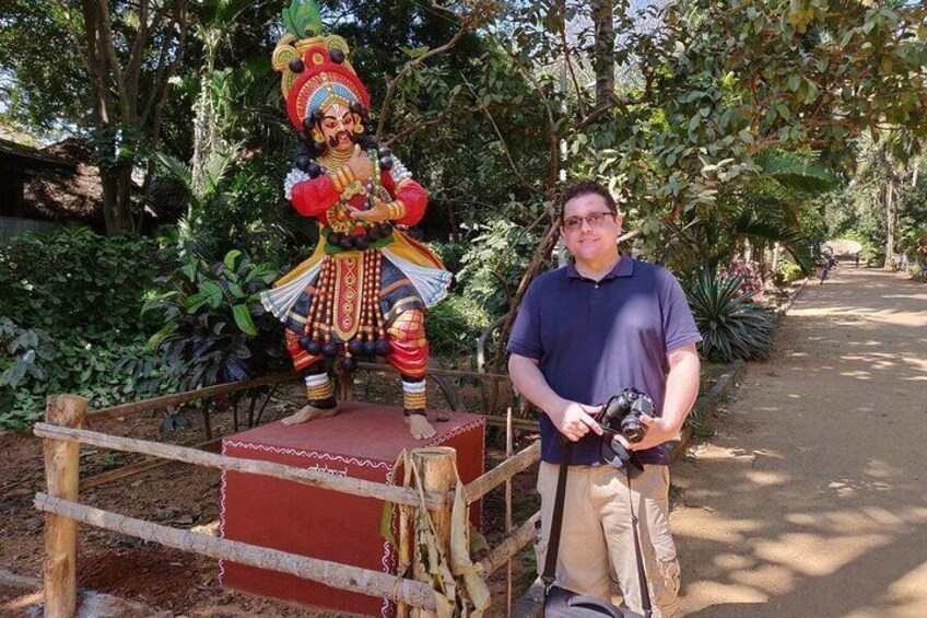 Folk dance sculptures