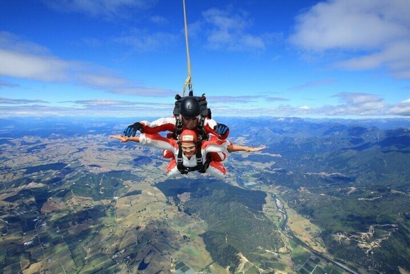 20,000ft Tandem Skydive over Abel Tasman