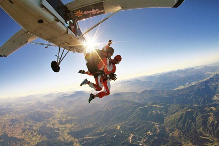 20,000ft Tandem Skydive over Abel Tasman