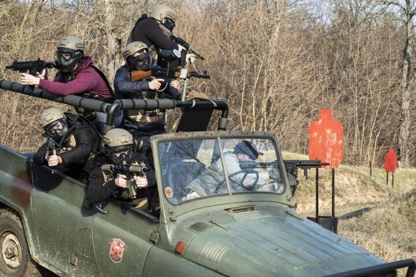 Motor Paintball Off-Road Cold War Style