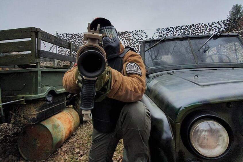 Motor Paintball Off-Road Cold War Style