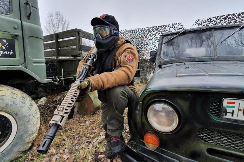Motor Paintball Off-Road Cold War Style