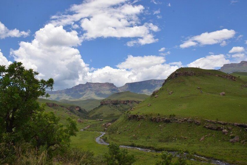 The Drakensberg Mountains