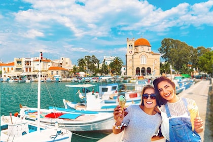 Athènes : excursion guidée d'une journée sur l'île d'Égine avec baignade