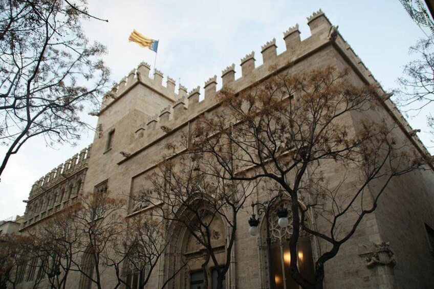 Silk Exchange building main façade