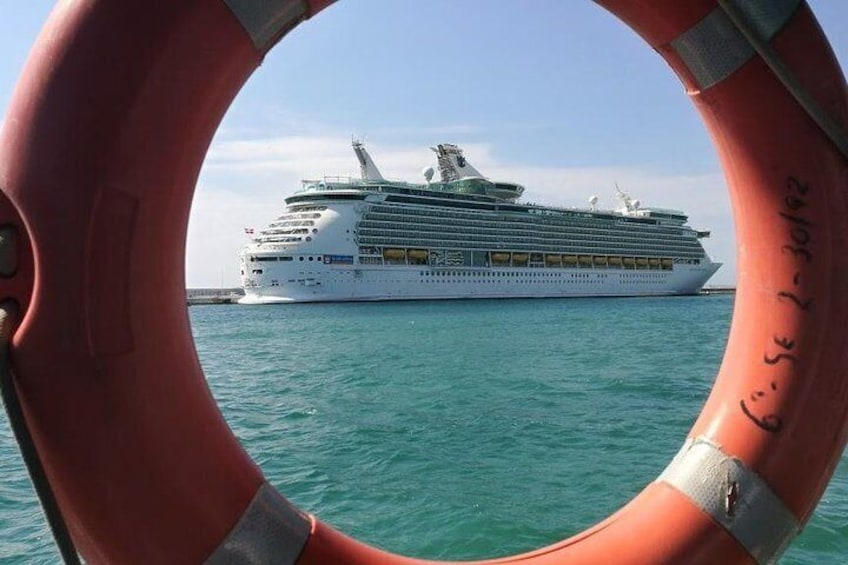 Cruise Ship in Alicante
