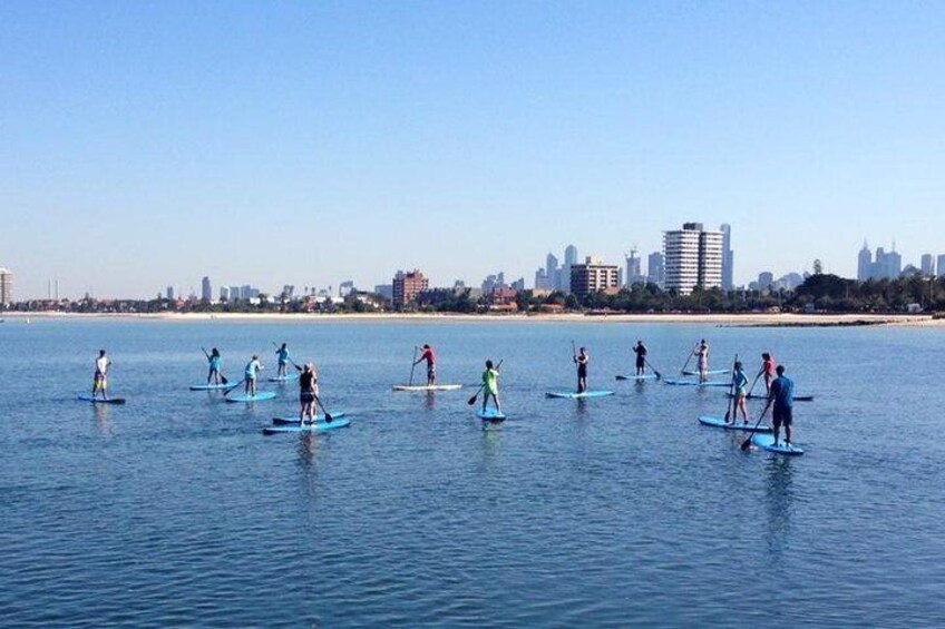 Stand Up Paddle HQ St Kilda Group Lesson