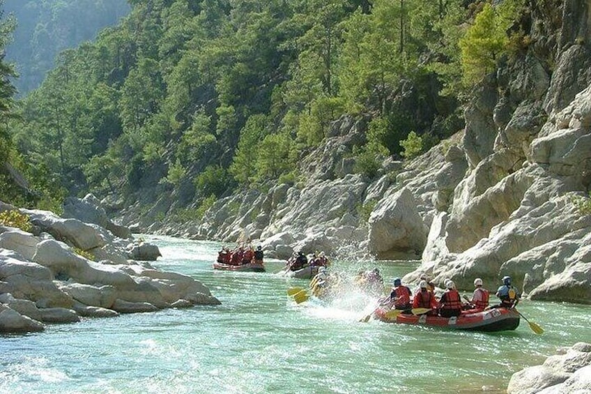 Dalaman River Rafting from Marmaris
