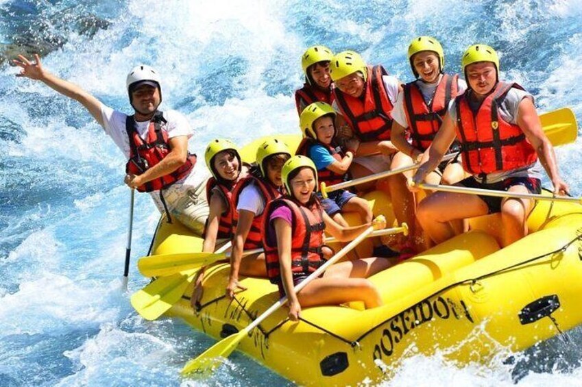 river rafting from alanya