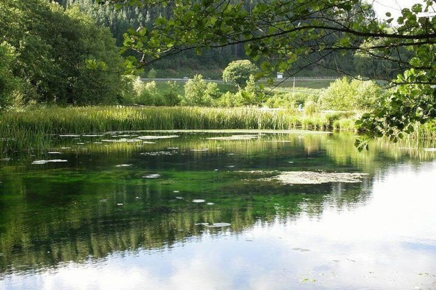 Castro De Viladonga And Birth Of The Miño River From Lugo