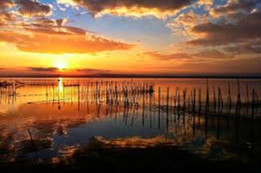 Sunset at Albufera Natural Park