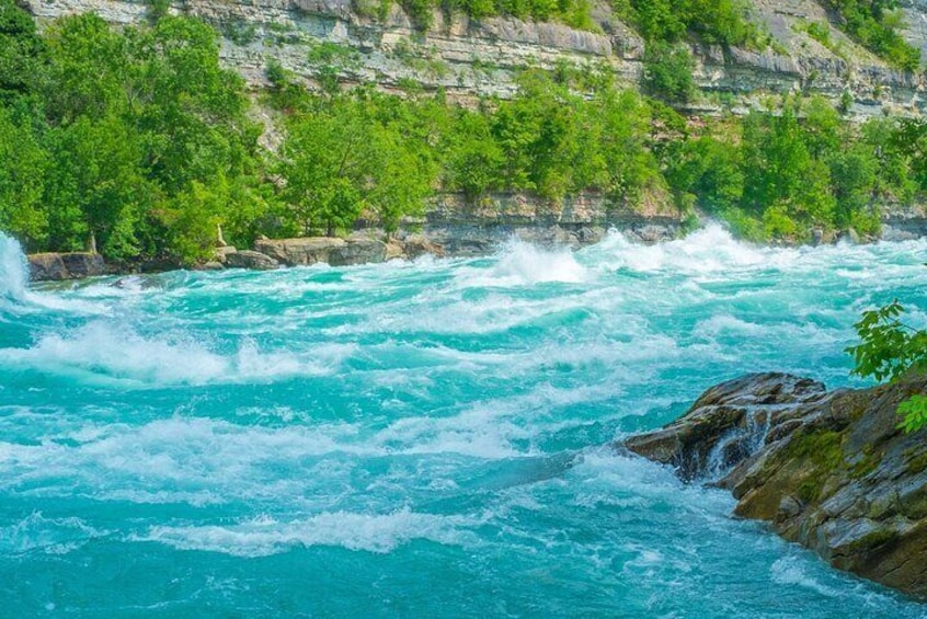 Whirlpool Rapids, Niagara Falls, Ontario Canada.