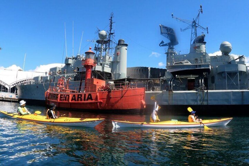 Sydney Harbour Kayaks' Darling Harbour Explorer - Sea Kayaking Tour at the Australian National Maritime Museum