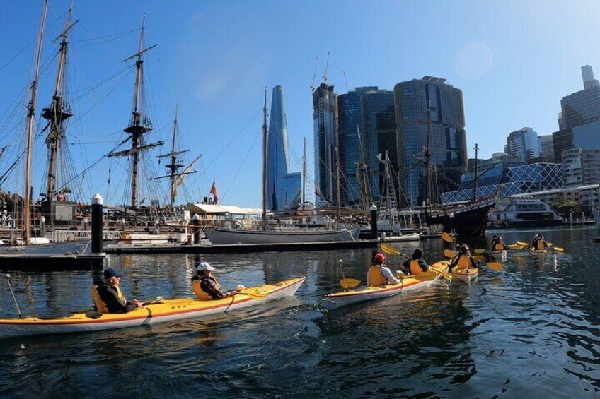 Sydney Harbour Kayaks' Darling Harbour Explorer - Sea Kayaking Tour at the Australian National Maritime Museum