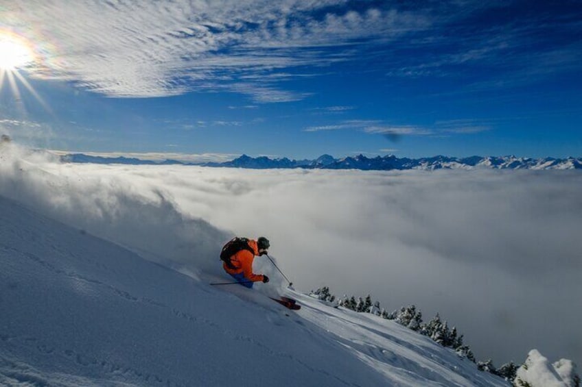 A guided Ski-Day in Innsbruck - the capital of the Alps