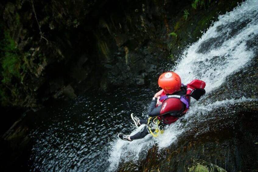 Canyoning in Snowdonia