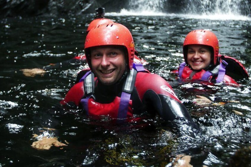 Canyoning in Snowdonia