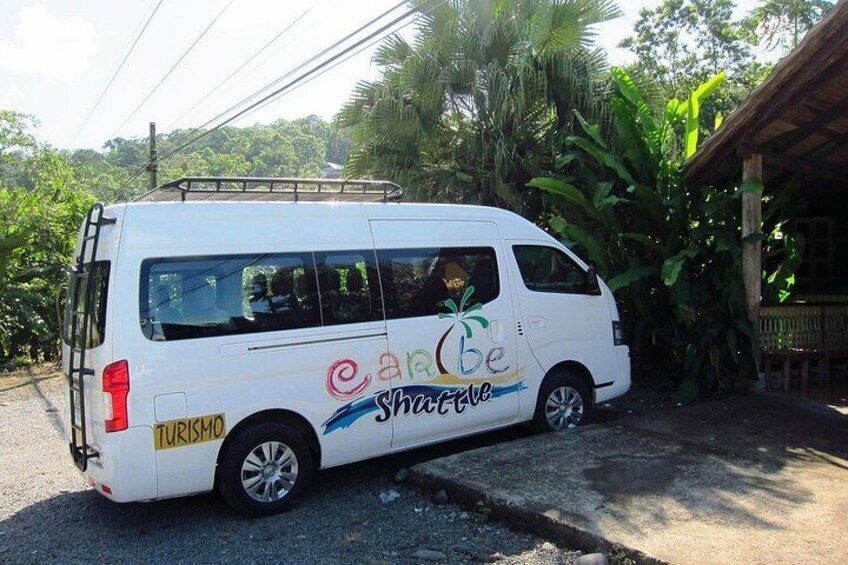 Shuttle Service from Bocas del Toro, Panama to Puerto Viejo, Talamanca, CR. 