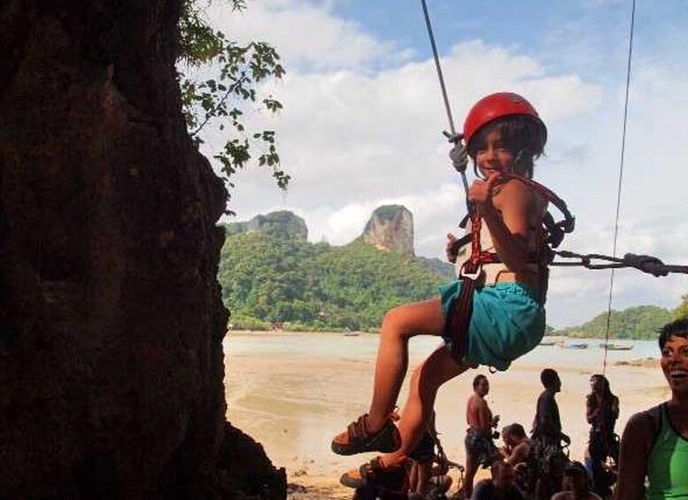 Picture 8 for Activity Krabi: Half-Day Rock Climbing at Railay Beach